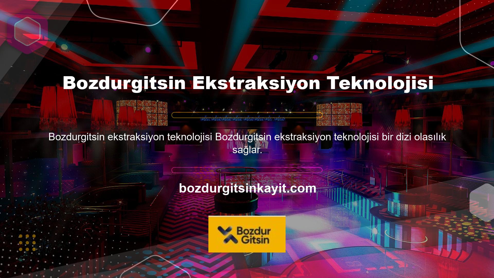 Kullanıcılar ayrıca en son teknolojilere hemen erişebilir