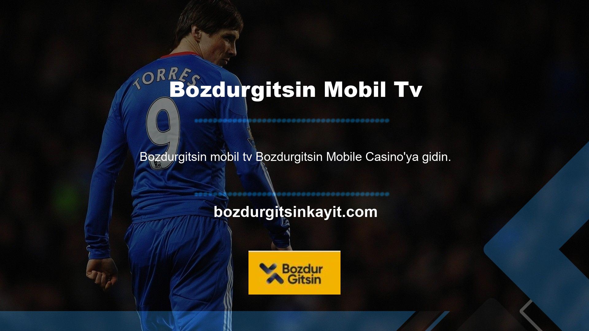 Bozdurgitsin TV mobil web sitesinin mobil versiyonunun tüm tabletlerde ve akıllı telefonlarda kusursuz bir şekilde çalıştığı bilinmektedir